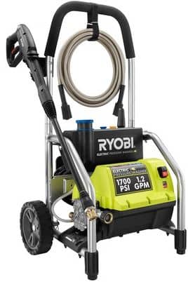 Ryobi ZRRY14122 1.2 GPM 1700 PSI Electric Pressure Washer