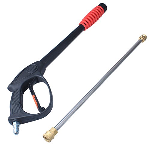 DUSICHIN DUS-421 High Pressure Washer Gun, 4000 PSI, 21 Inch Replacement Wand for Pressure Washers